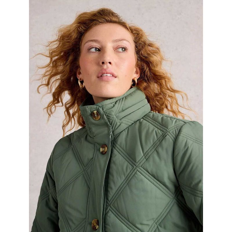 White Stuff Edie Quilted Coat image number 3